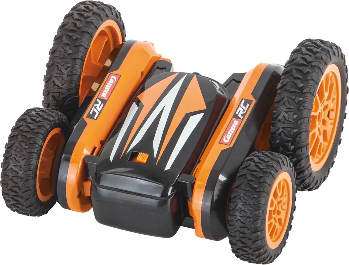 Carrera Stuntauto Supercross RC 2,4GHz - Zwart/Oranje