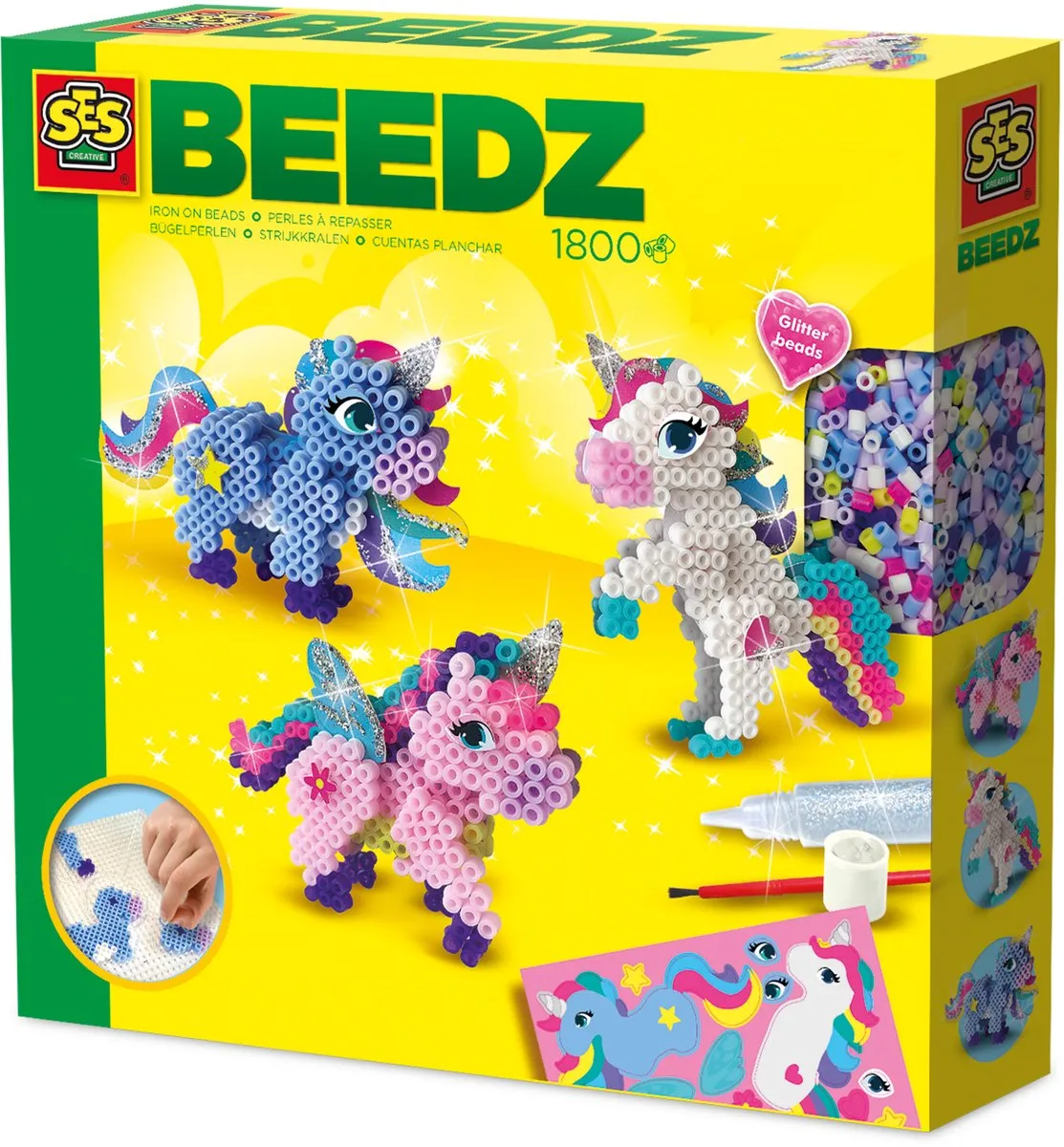 SES Creative Beedz Unicorn Strijkkralen