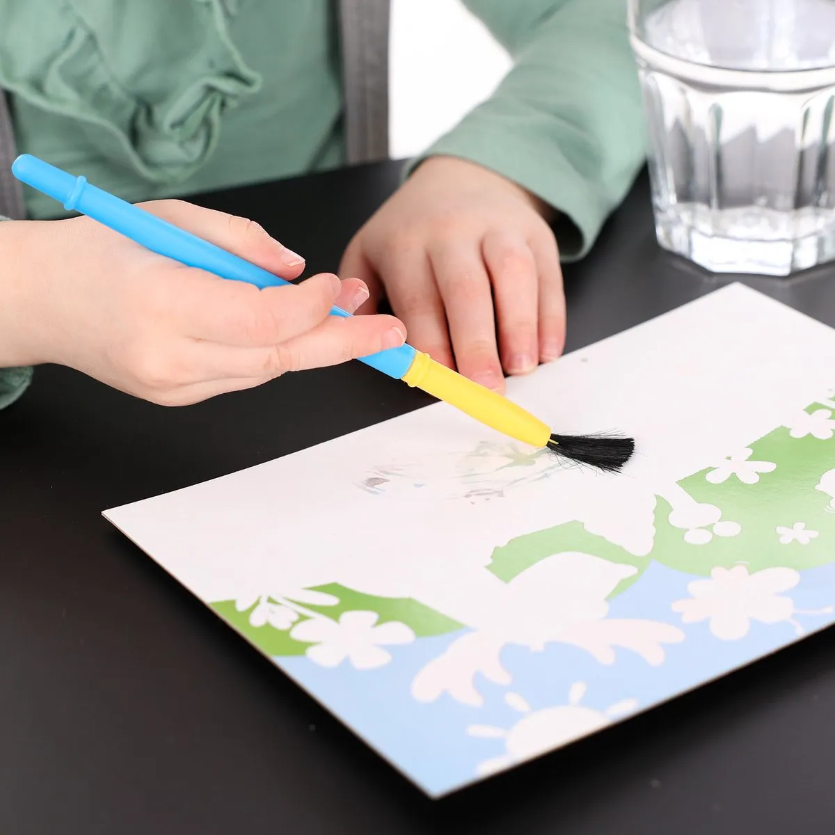 SES Creative My First Kleuren met Water MegaSet Verborgen Dieren - 8 Stuks