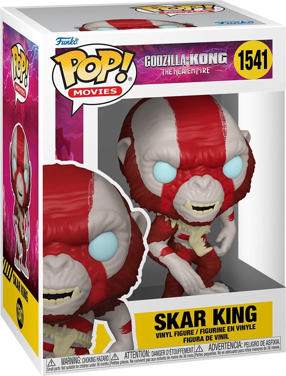 Funko Pop! Godzilla vs. Kong Skar King 75929 - Meerkleurig