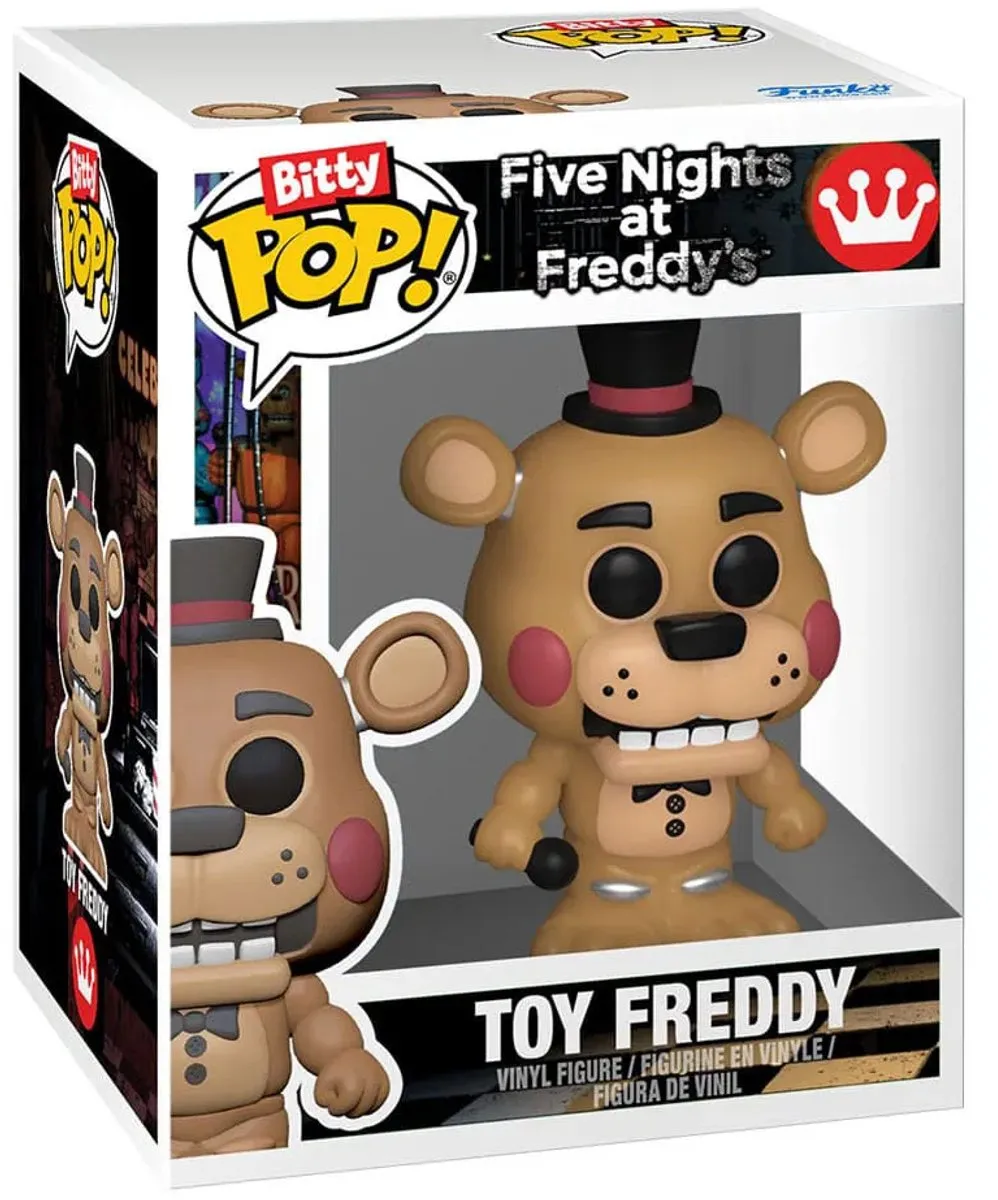 Five Nights At Freddy's Toy Freddy (Bitty Pop!) vinylfiguur Unisex Funko Pop! - Neutraal - Standard