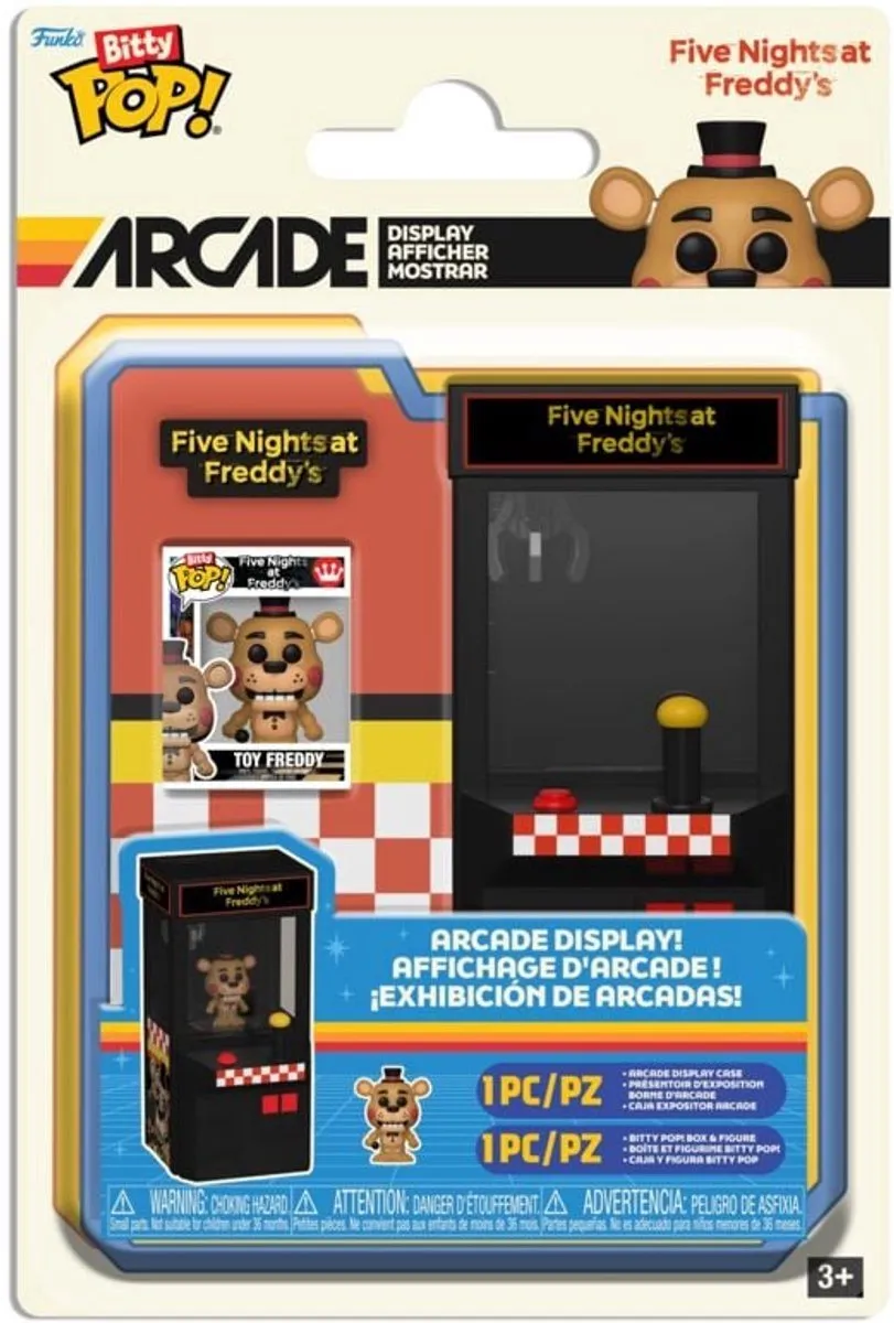 Five Nights At Freddy's Toy Freddy (Bitty Pop!) vinylfiguur Unisex Funko Pop! - Neutraal - Standard