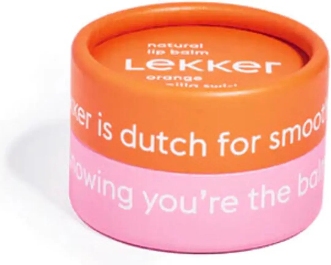 The Lekker Company Lippenbalsem Sinaasappel & Vanille 8ml