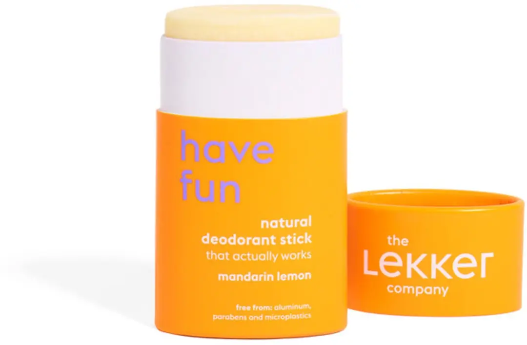 The Lekker Company Deodorant Stick Mandarijn & Citroen 40g