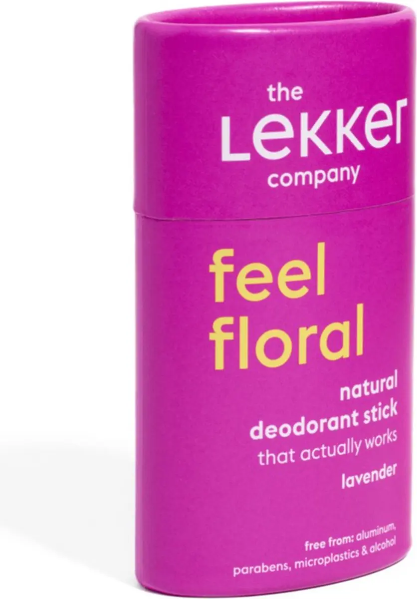 The Lekker Company Deo Stick Feel Floral Lavendel - 40g