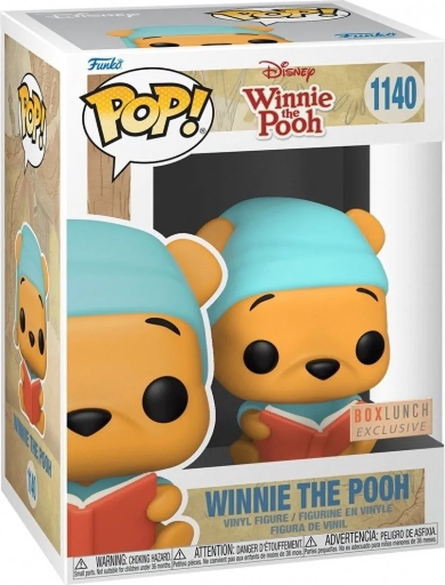 Funko Pop! Disney Winnie Reading Book US Exclusief 58786 - Veelkleurig