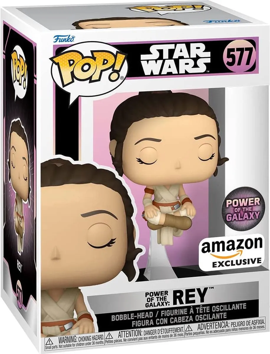 Funko Pop! Star Wars Rey Skywalker Power of the Galaxy - 577 - Veelkleurig