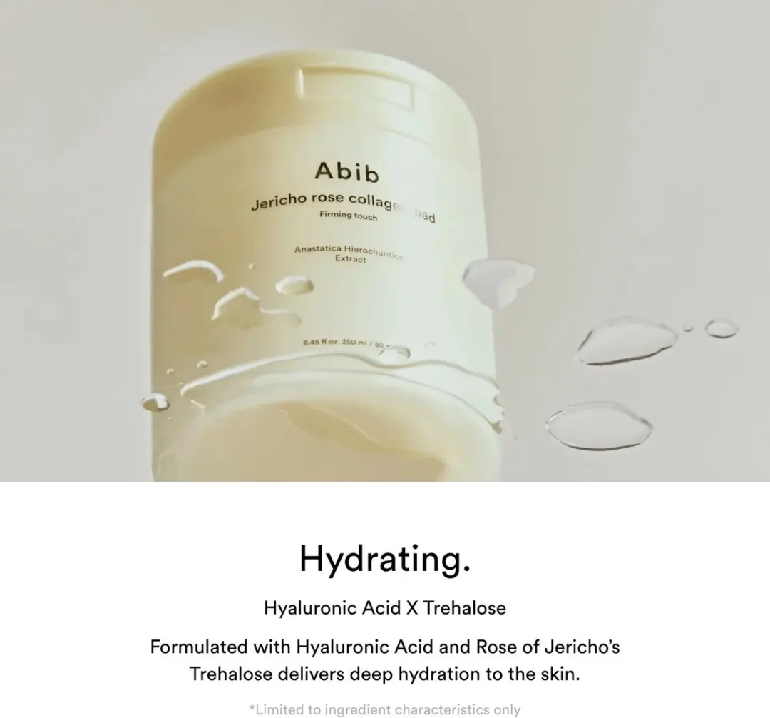 Abib Jericho Rose Collagen Pad 60 Stuks