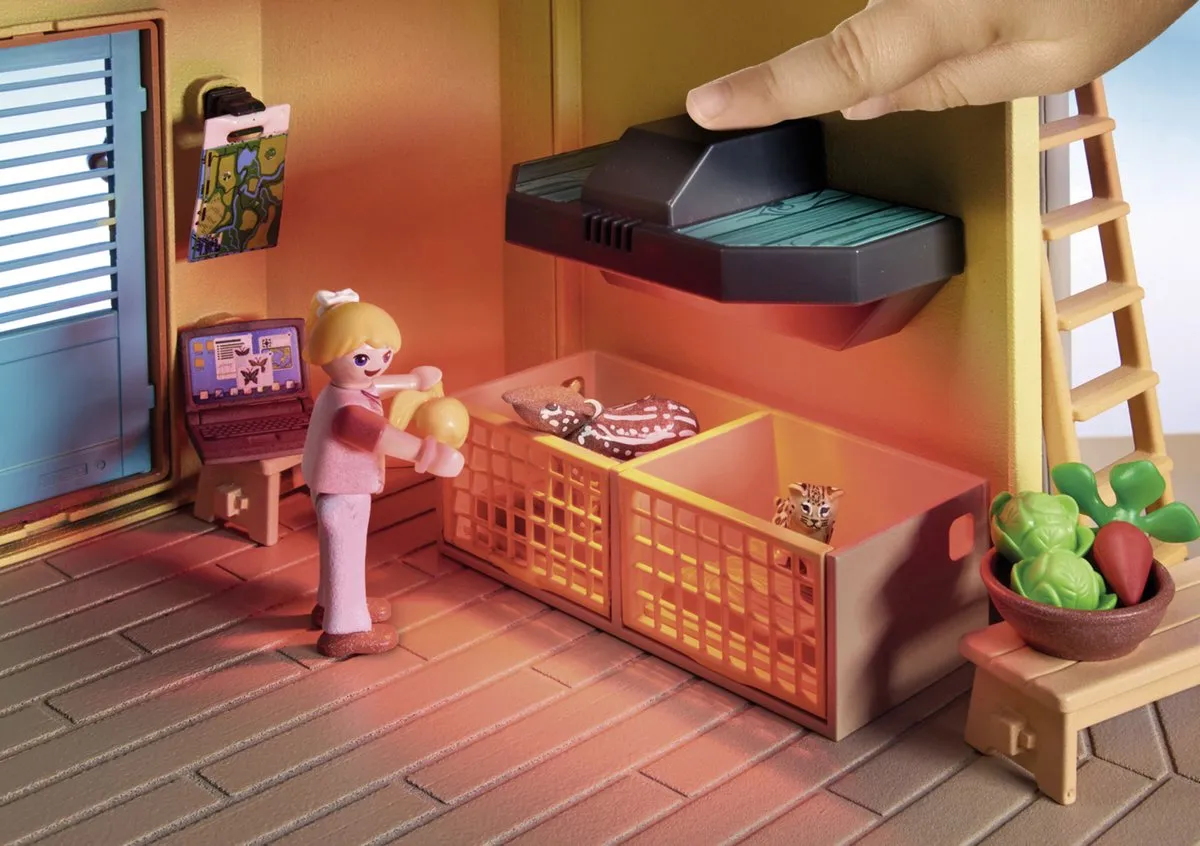 Playmobil Wiltopia Dierenverzorgingscentrum 71007 - Multicolor