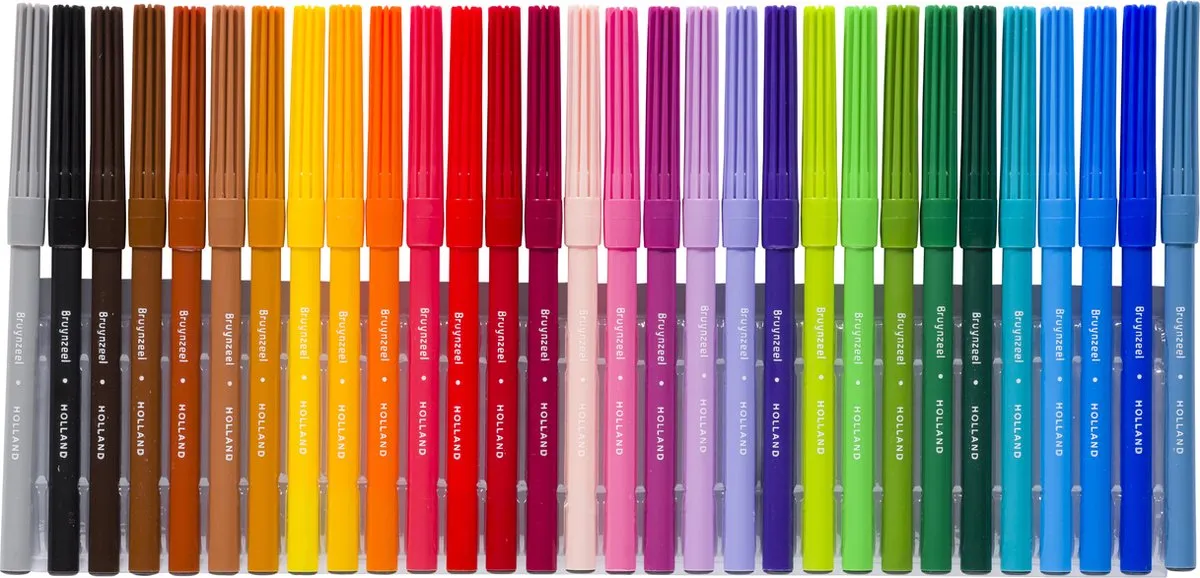 BRUYNZEEL Viltstiften 30 Kleuren