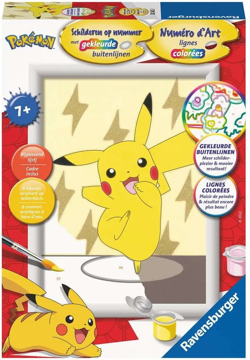 Ravensburger Pokémon Schilderen Op Nummer