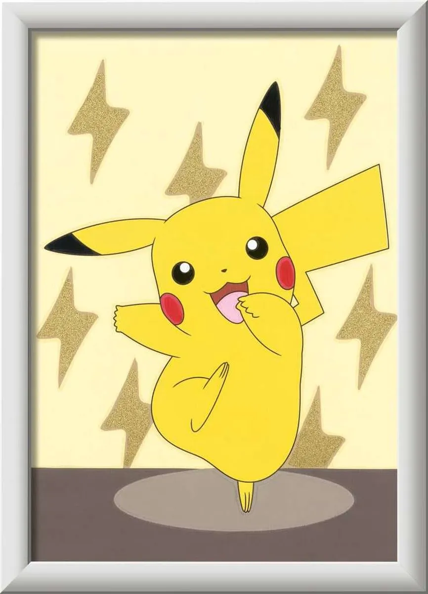 Ravensburger Pokémon Schilderen Op Nummer - 8 Kleuren Acrylverf