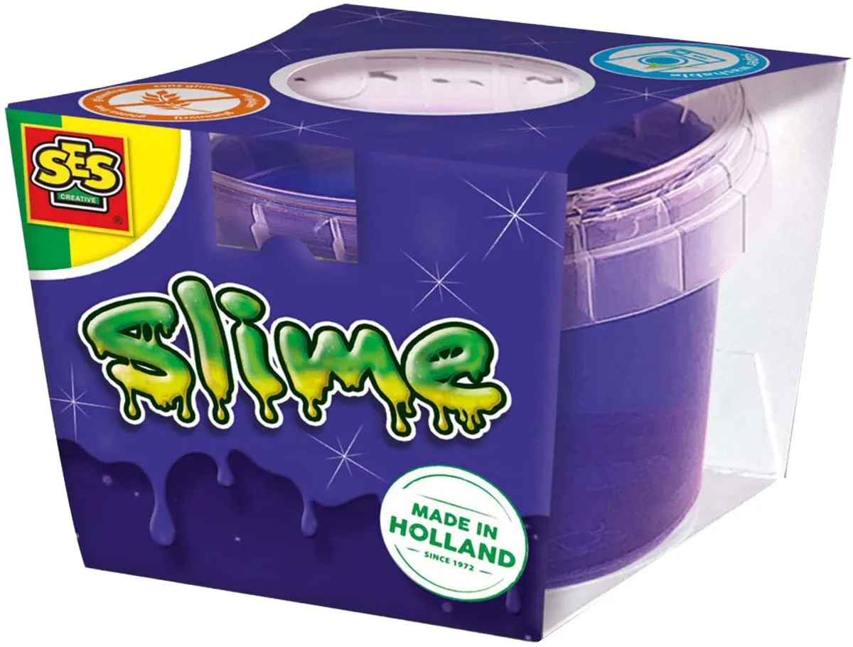 SES Creative Glitter Slijm Paars - 140g