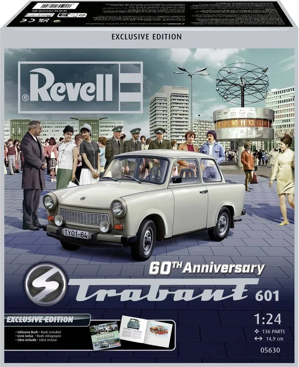 Revell Trabant 601 05630 Modelbouwpakket Auto 1:24 - Multi