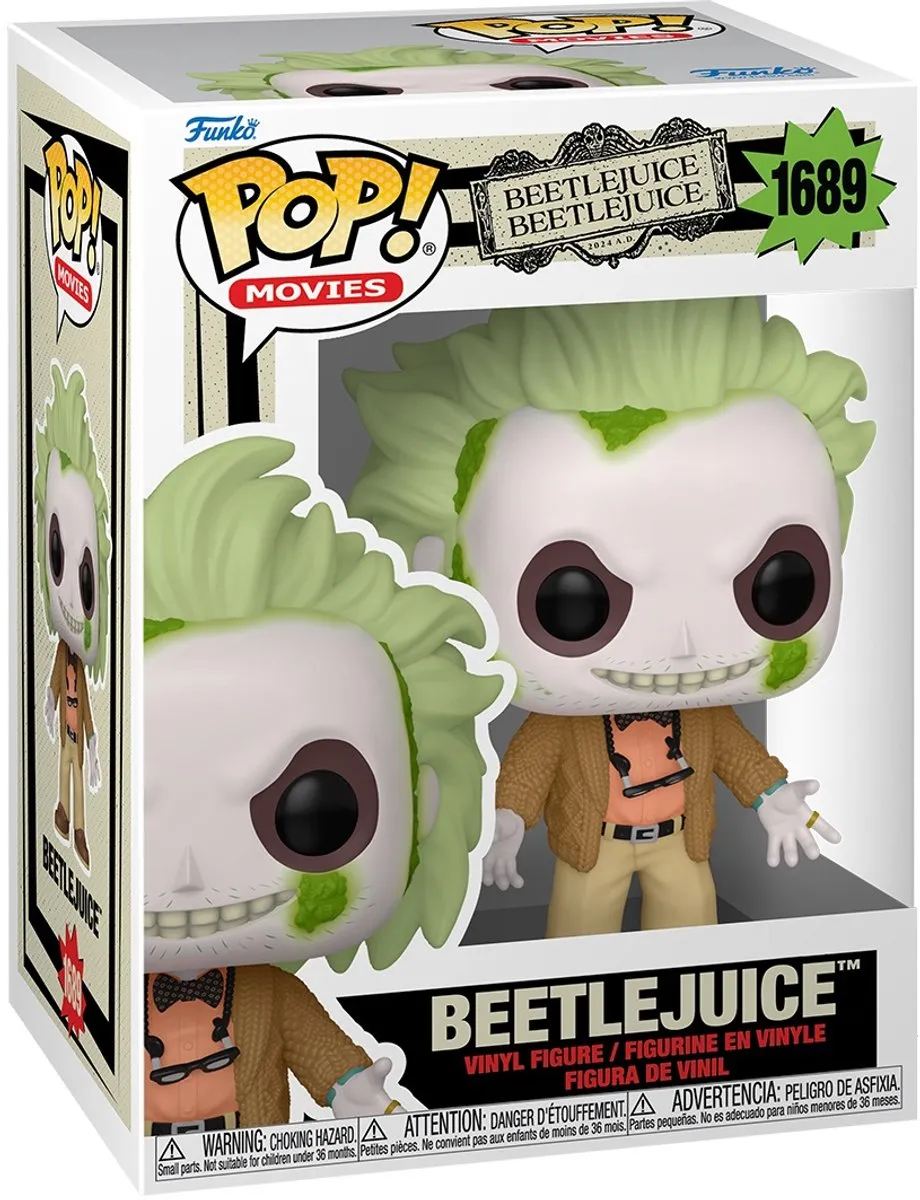 Funko Beetlejuice Beetlejuice Chase Edition Vinylfiguur 82653 - Meerkleurig