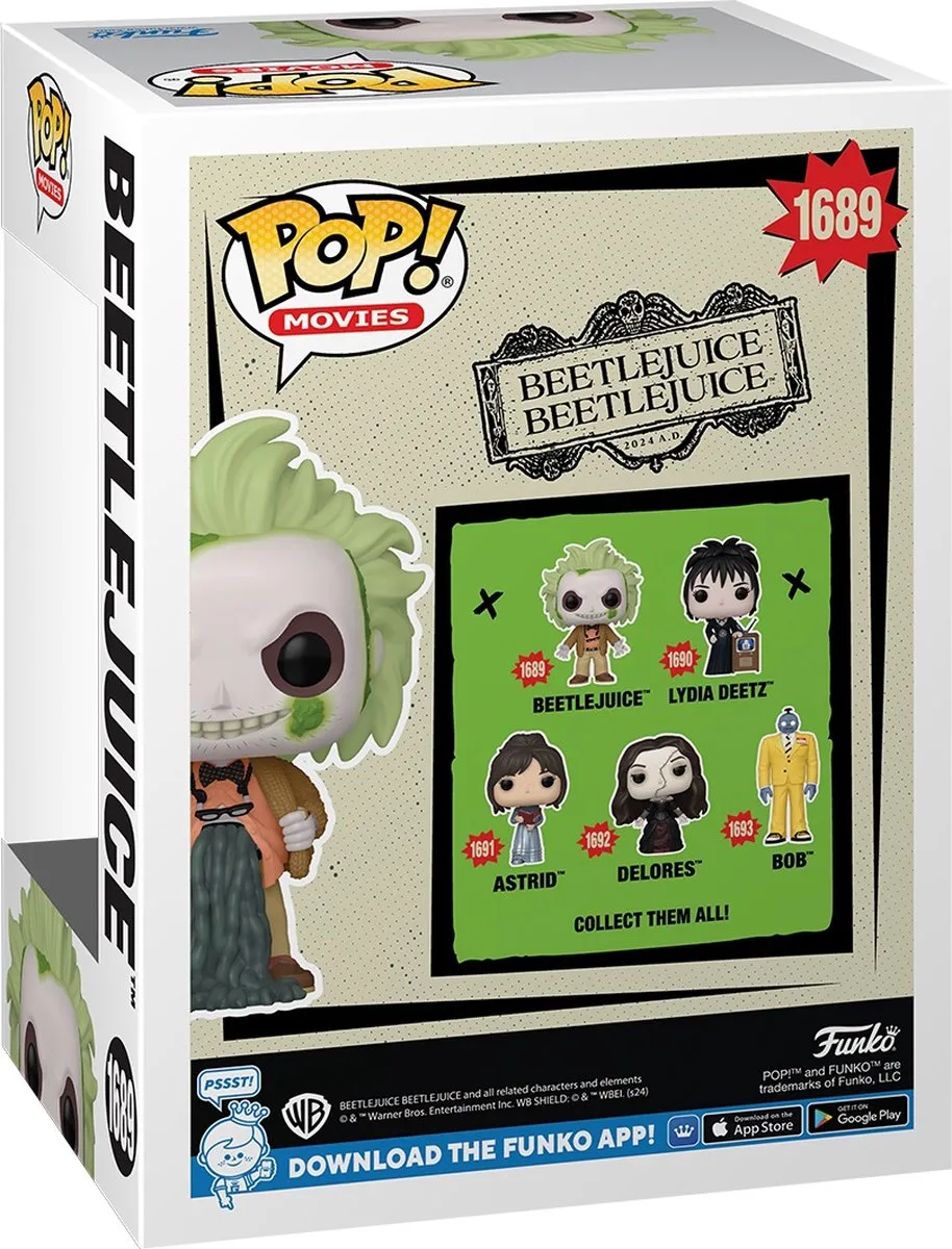 Funko Beetlejuice Beetlejuice Chase Edition Vinylfiguur 82653 - Meerkleurig