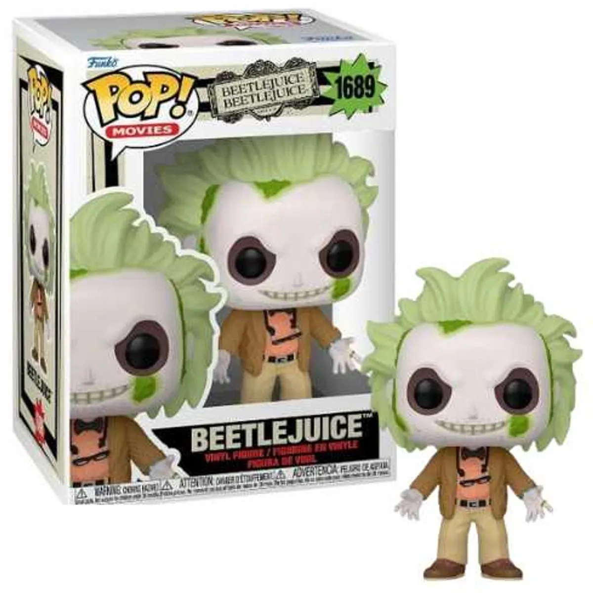 Funko Beetlejuice Beetlejuice Chase Edition Vinylfiguur 82653 - Meerkleurig - afbeelding 6 van 6