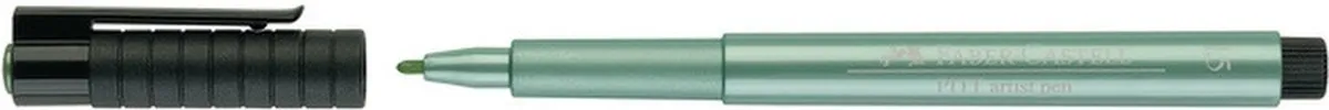 Faber-Castell Pitt Artist Pen FC-167394 - Groen Metallic