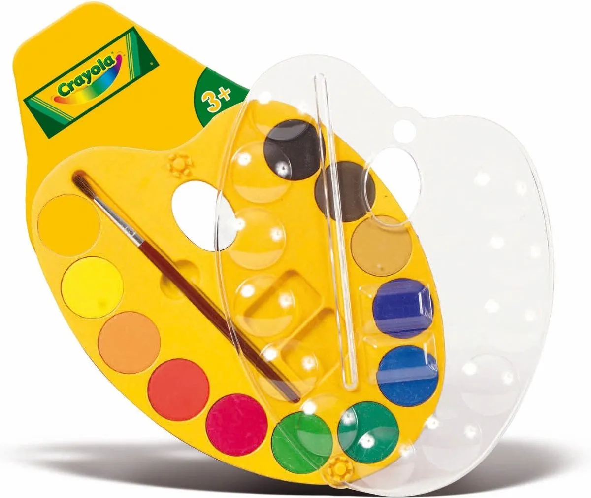 Crayola Schilderspalet Waterverf 12 Kleuren - Veelkleurig