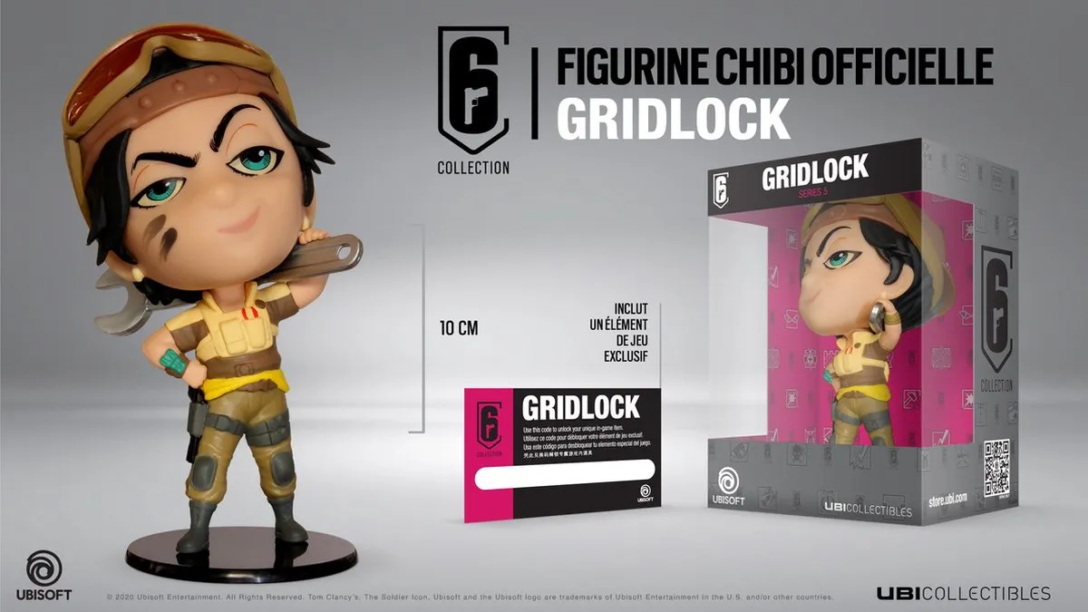 Ubisoft Six Collection Gridlog Figurine 300114971