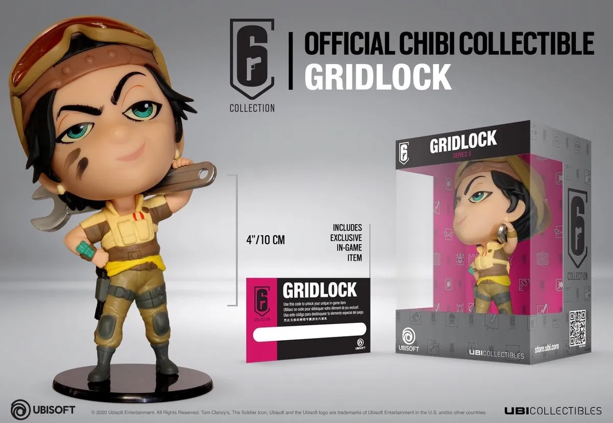 Ubisoft Six Collection Gridlog Figurine 300114971 - Multicolor