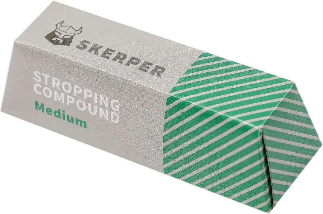 Skerper STC003 Stropping Compound Polijstblok - Medium - Groen