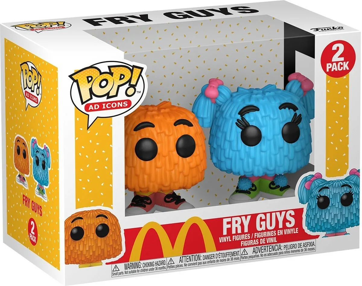 Funko McDonald's Bobble Head POP 2-Pack Fry Guys
