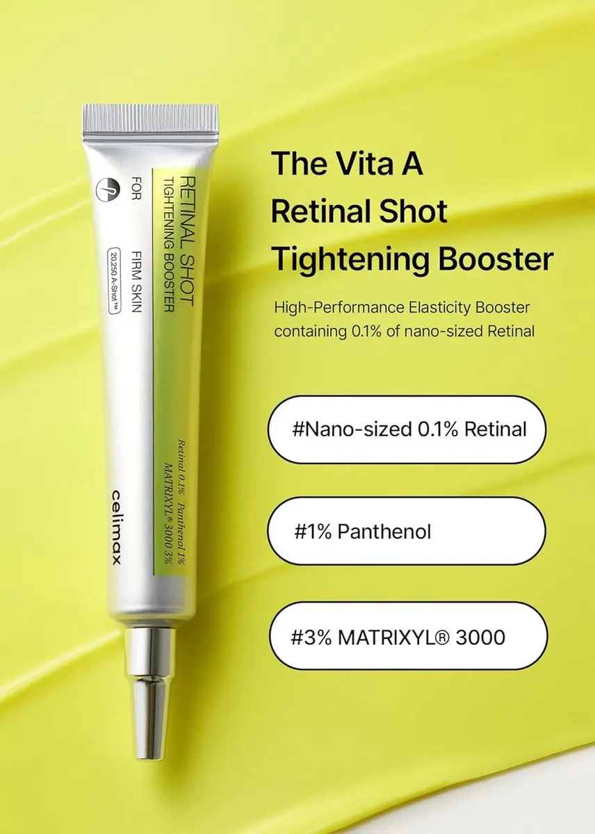 Celimax THE-A Retinol Shot Tightening Booster 15ml - afbeelding 6 van 6