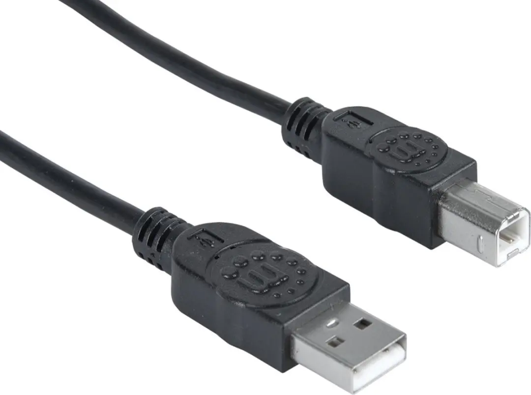 Manhattan USB 2.0 A Male naar B Male Kabel