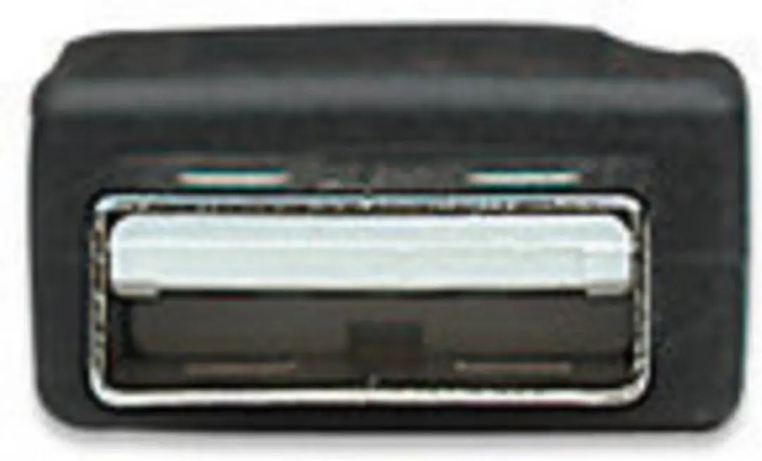 Manhattan USB 2.0 A Male naar B Male Kabel - 1.8m - Zwart