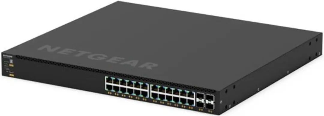 Netgear GSM4328-100AJS Managed Switch 24x PoE - 128Gbps - 648W - Zwart - afbeelding 6 van 6