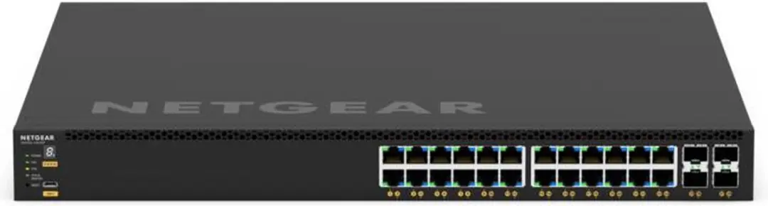 Netgear GSM4328-100AJS Managed Switch 24x PoE - 128Gbps - 648W - Zwart