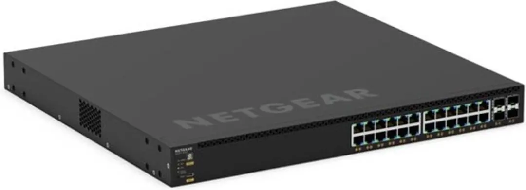 Netgear GSM4328-100AJS Managed Switch 24x PoE - 128Gbps - 648W - Zwart
