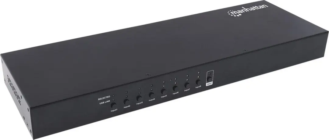 Manhattan KVM-switch 8 poorten HDMI 1920 x 1440 Pixel