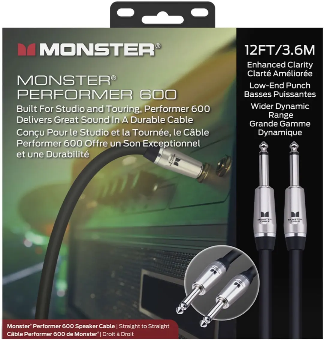 Monster Cable Performer 600 Jack Speakerkabel 3.6m