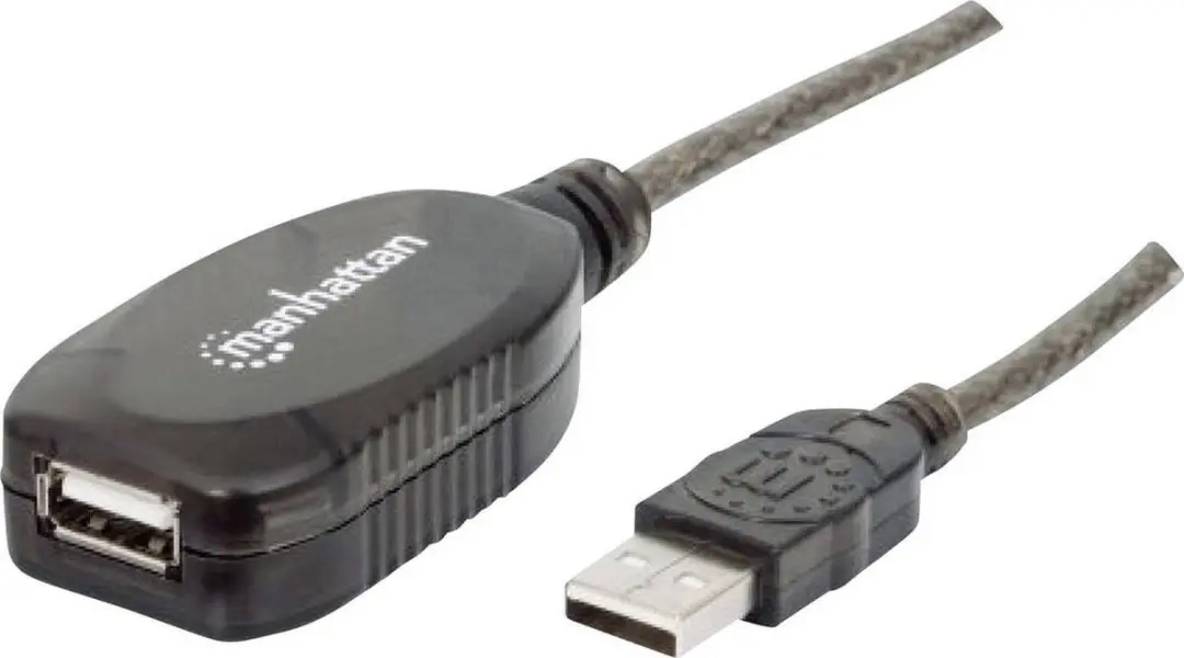 Manhattan 150248 USB-kabel - Zwart