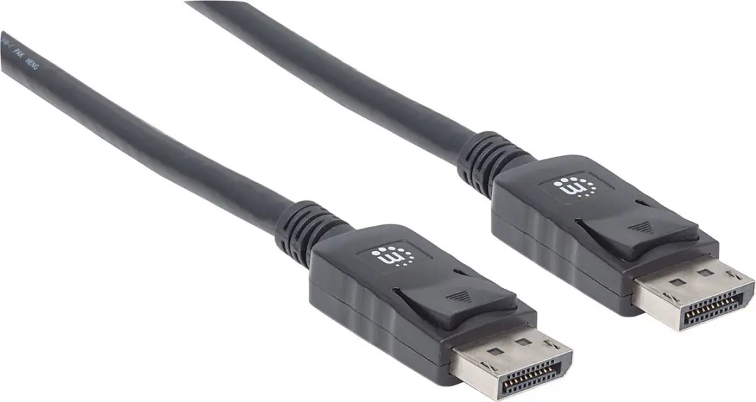 Manhattan 307116-CG DisplayPort-kabel 2m - Zwart - afbeelding 6 van 6