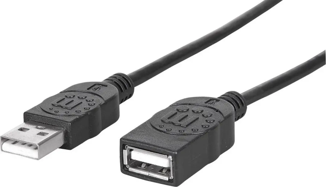 Manhattan 308519 USB-kabel USB-A 1m