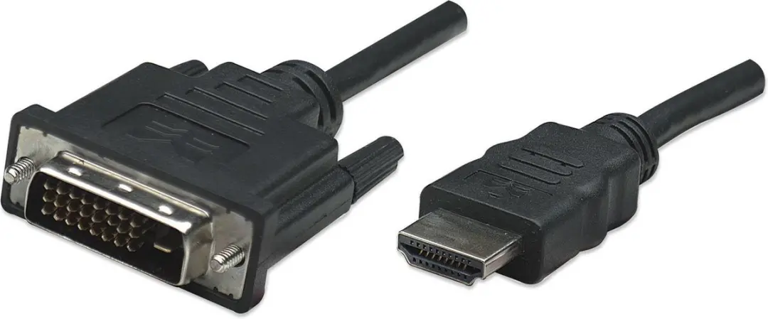 Manhattan 322782 HDMI-DVI Adapterkabel 1m