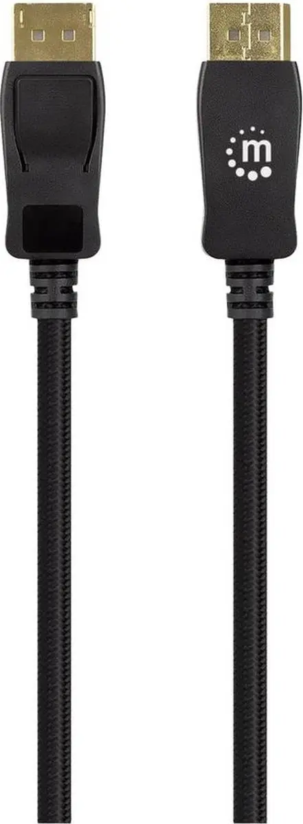 Manhattan 353618 DisplayPort-kabel 2m - 8K UHD - Zwart