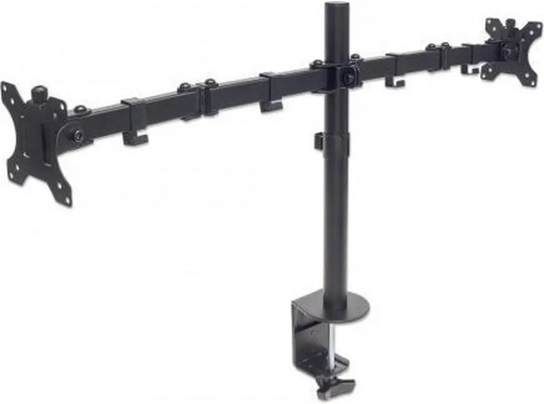 Manhattan 461528 Monitor-tafelbeugel - 2-voudig - 81,3cm Zwart