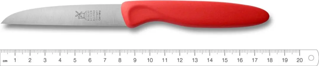 Robert Herder Molenmes Klassiker 1972 - RVS Lemmet 85mm - Rood