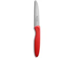 Robert Herder Molenmes Klassiker 1972 - RVS Lemmet 85mm - Rood