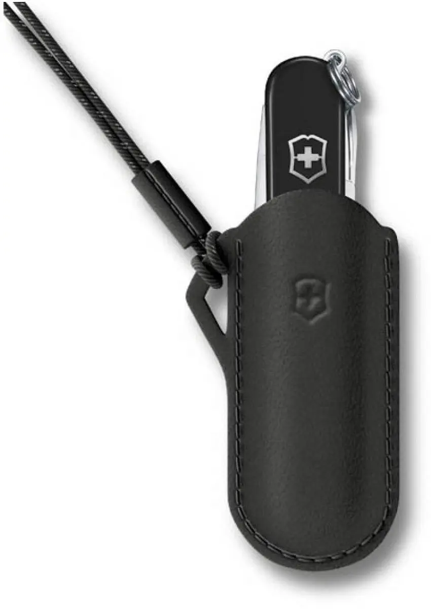Victorinox Dark Illusion Leren Etui - afbeelding 2 van 2