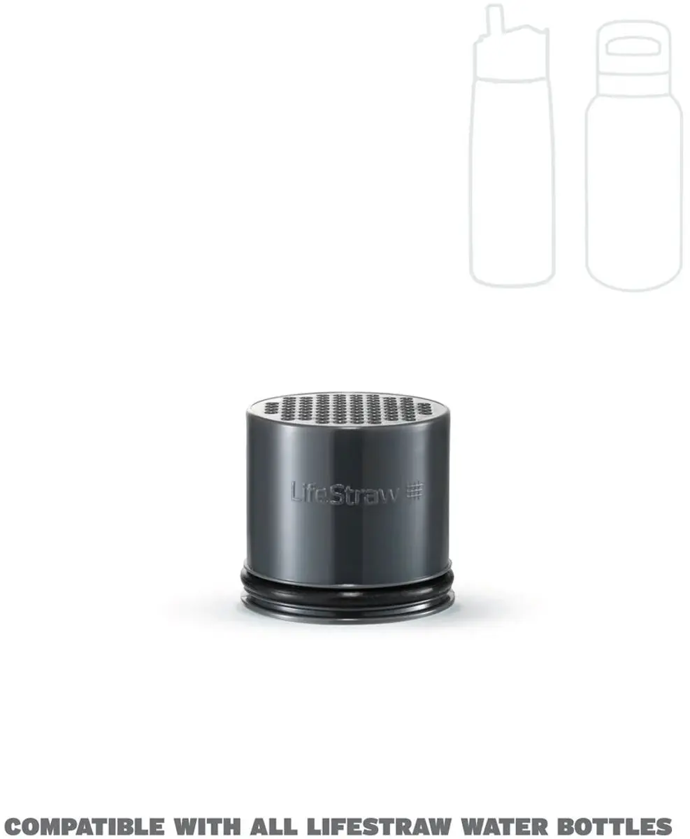 LifeStraw Activated Carbon Capsule Vervangingsfilter - 2 Stuks - Grijs - afbeelding 3 van 6