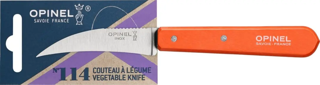 Opinel No 114 Groentemes - RVS - Oranje