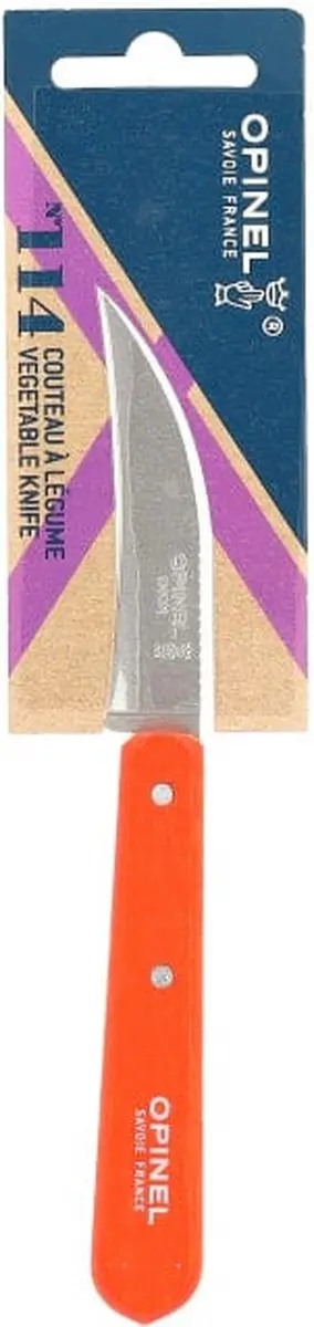 Opinel No 114 Groentemes - RVS - Oranje