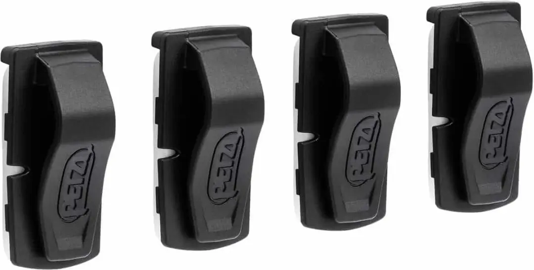 Petzl Uni Adapt Hoofdlampclips - 4 Stuks