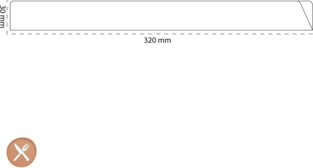 Wusthof Messenbeschermer tot 30cm - Wit