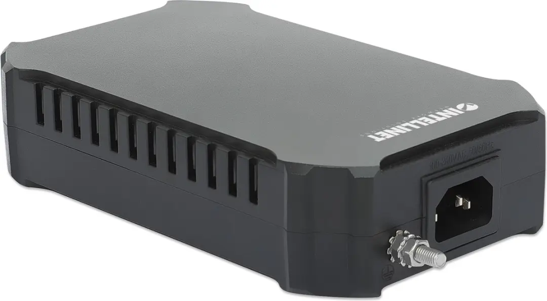 Manhattan INT Network PoE++ 10G Injector 561945 - Zwart